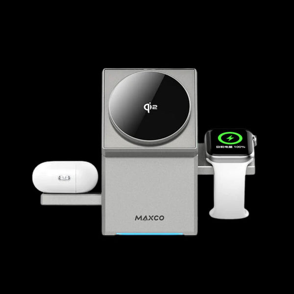 Multi-Functional Wireless Charger-شاحن لاسلكي متعدد الوظائف
